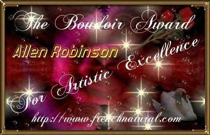 Boudoir Award for Artistic Excellence - December 2000