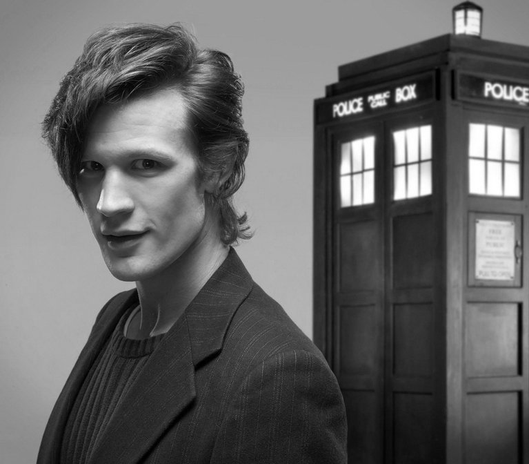 Matt Smith as The Eleventh Doctor